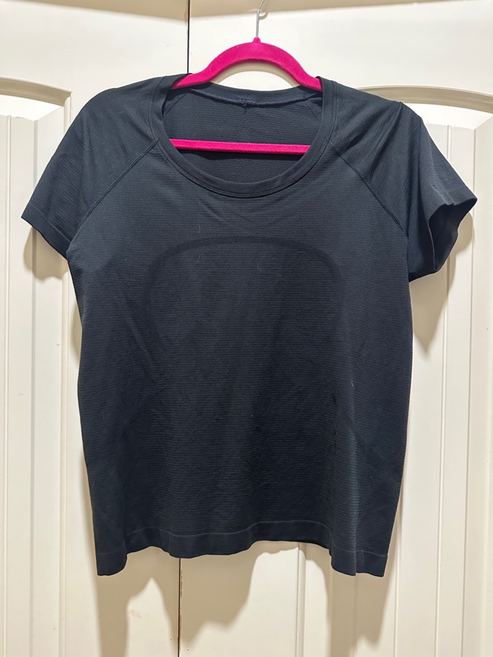 lululemon athletica Black Short Sleeve Crew Performance Tee